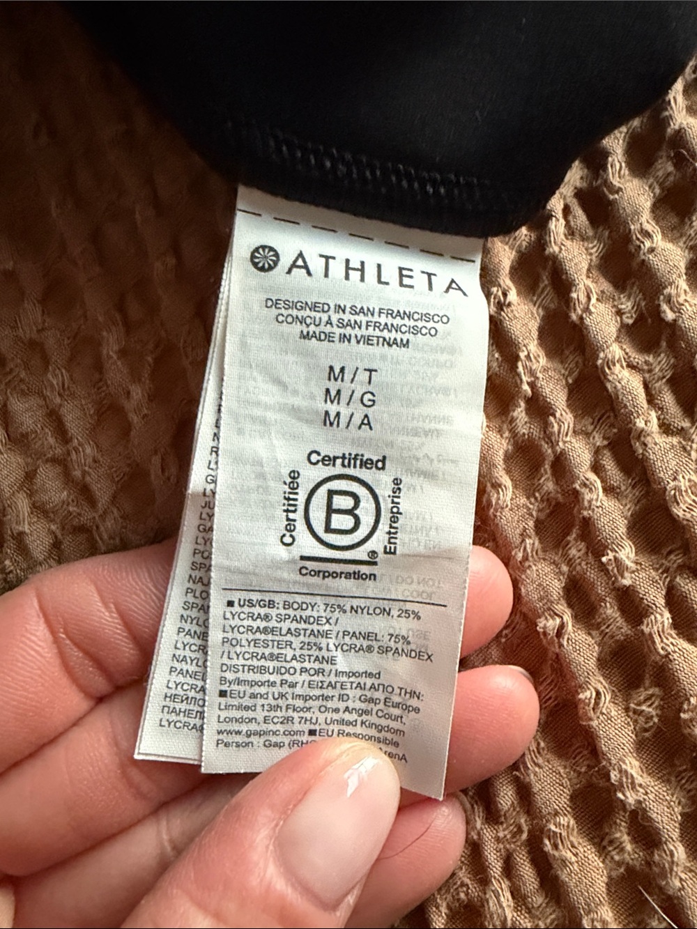 Athleta Elation Ultra High Rise Split Slim Flare Pant, Tall length - Picture 7 of 7